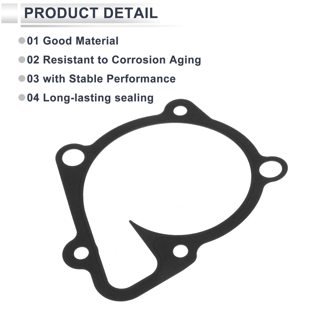 Water Pump Gasket for Hyundai Santa Fe Sport (2013–2016) Rubber 1Pc