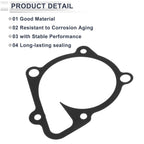 Water Pump Gasket for Hyundai Santa Fe Sport (2013–2016) Rubber 1Pc