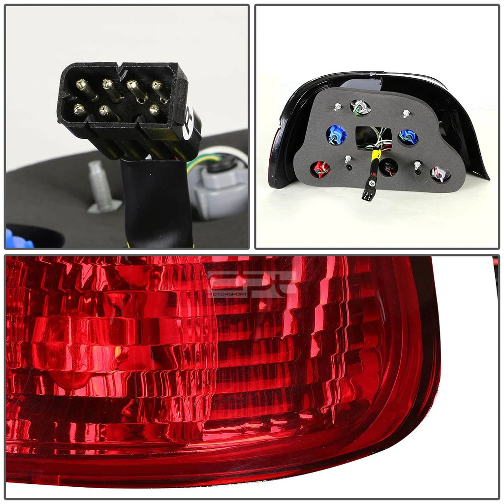 Tail Brake Light Reverse Lamp Set of 2 for BMW E39 528i 540i M5 (1997–2000)