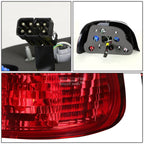 Tail Brake Light Reverse Lamp Set of 2 for BMW E39 528i 540i M5 (1997–2000)