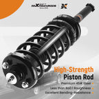 Set of 2 Rear Struts with Coil Spring for Acura TL (1999–2003) & Honda Accord (1998–2002)