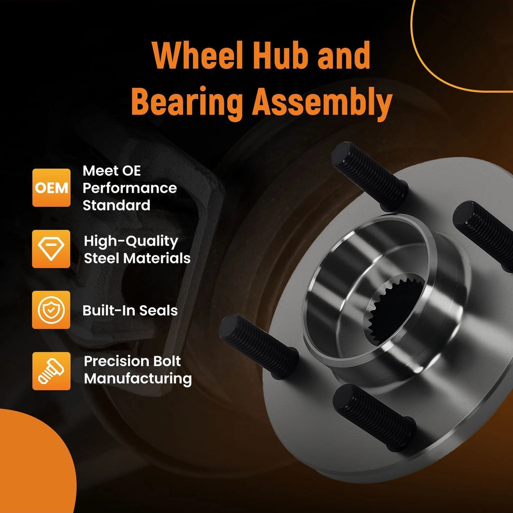 Front Wheel Hub & Bearing Kit for Ford Focus (2000-2011)