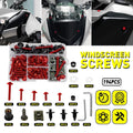 194pcs Aluminum Fairing Bolts Screws Kit for Yamaha YZF R1 R6 (1998–2021)