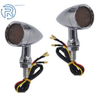 Chrome LED Turn Signal Lights for Sportster XL 1200 883