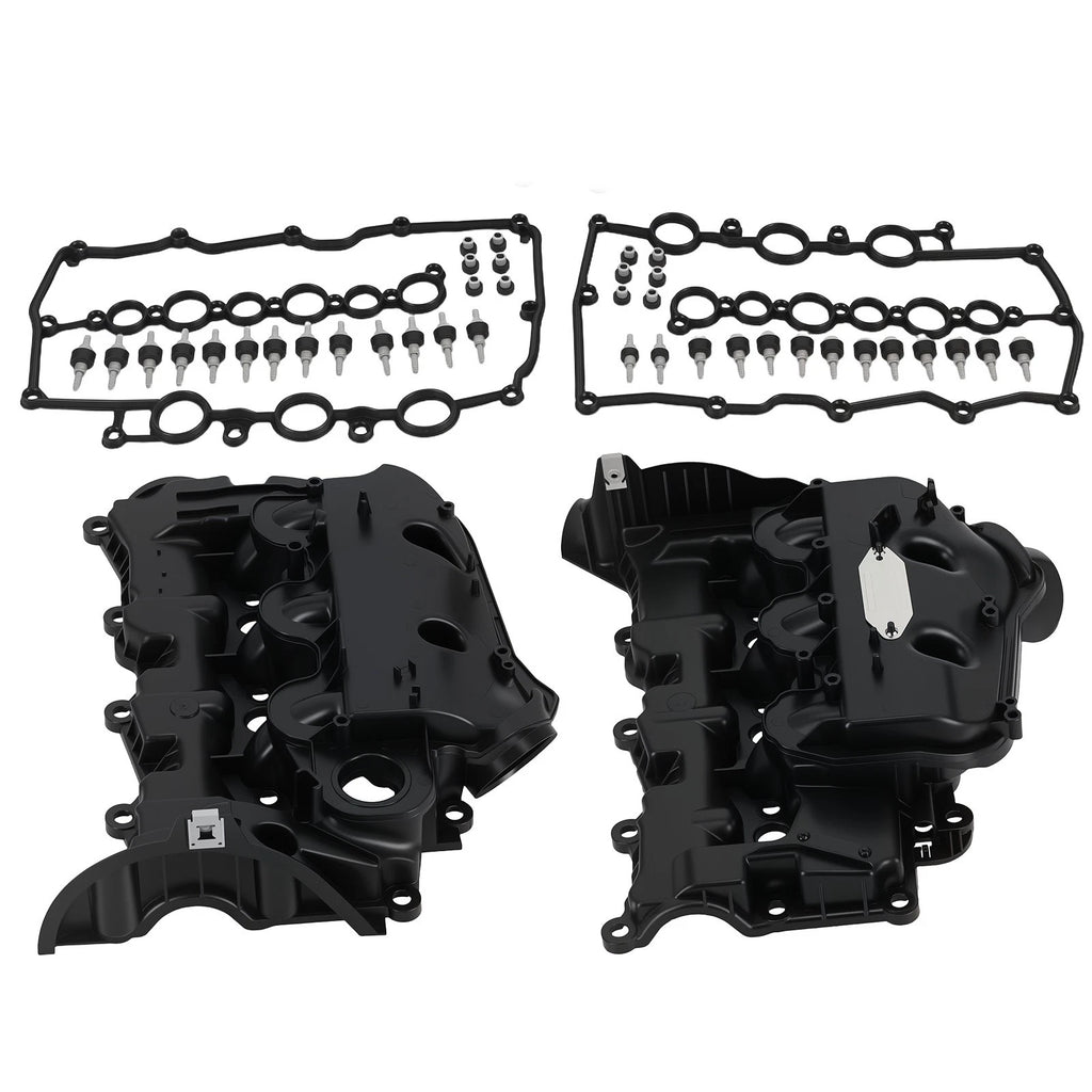 2X Cylinder Head Cover L/R for Land Rover Discovery Range Rover 3.0L (2009–2017)