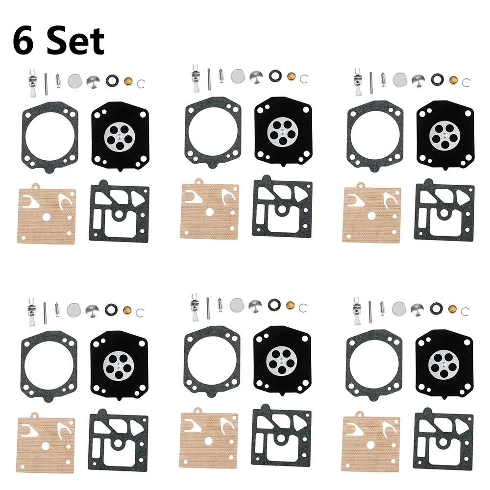 6X Carburetor Repair Kit for Walbro K22-HDA Chainsaw (Replace Parts)