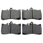 Set of 4 Akebono ProAct Front Ceramic Disc Brake Pads for Lexus LS430 (2001–2006)