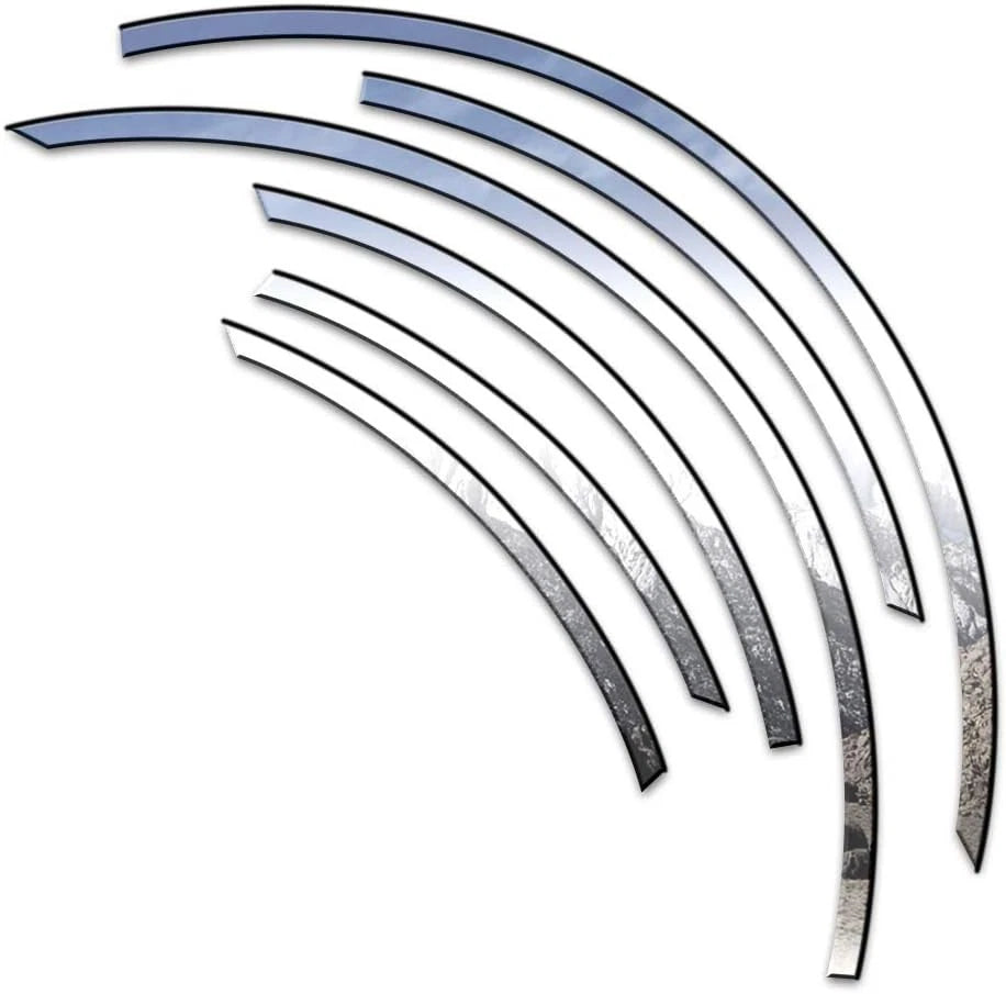 Chrome Fender Trim with Gasket Replacement for Nissan Rogue (2008–2013)