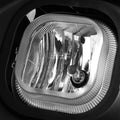 2X Clear Lens Fog Light Lamp Set for Ford F250-F550 (2011–2016) + Wiring + Bezel