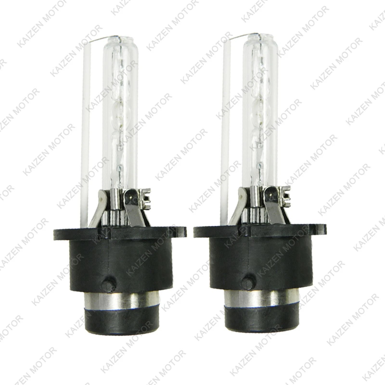 2Pcs White 6000K D2S D2R D2C HID Xenon Headlight Bulbs for Low Beam (Set)