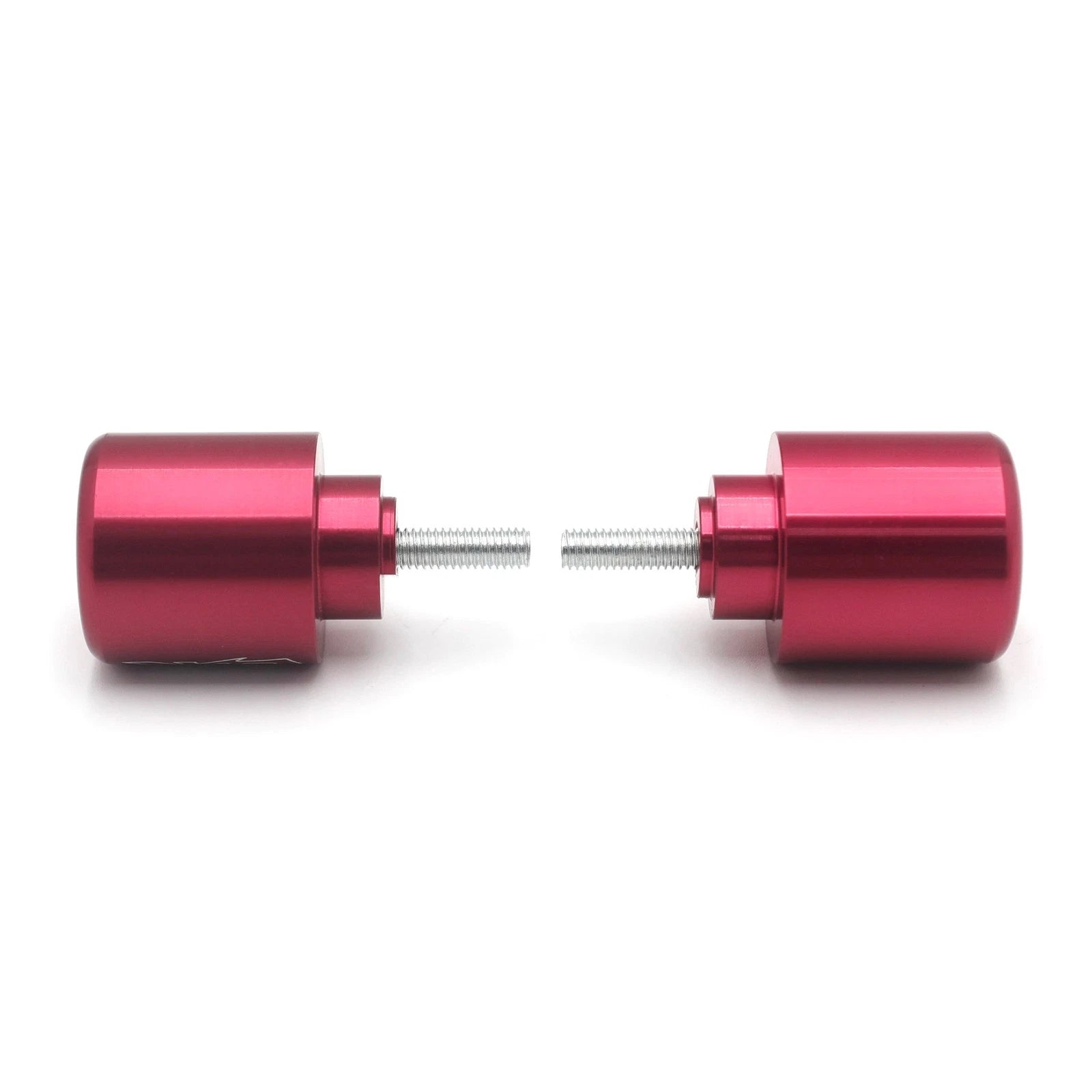 Set of 2 CBR Logo Red Hand Bar Ends for CB250 CB300 CB500 CBR250 CBR500 CBR650