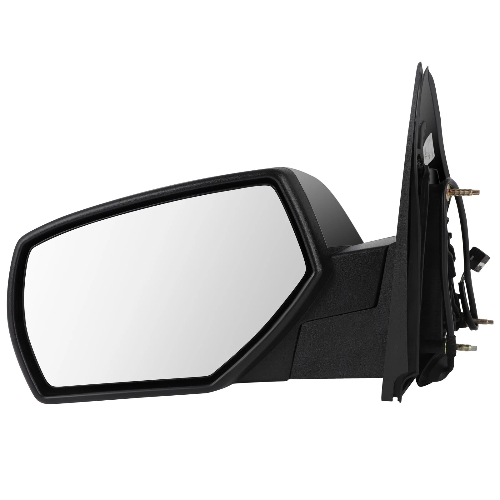 Chrome Power Mirror for Chevy Silverado 1500 (2014–2017) Left Driver Side Heated