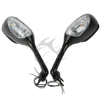 LED Integrated Turn Signal Side View Mirrors for Suzuki GSXR600 750 (2006–2025)