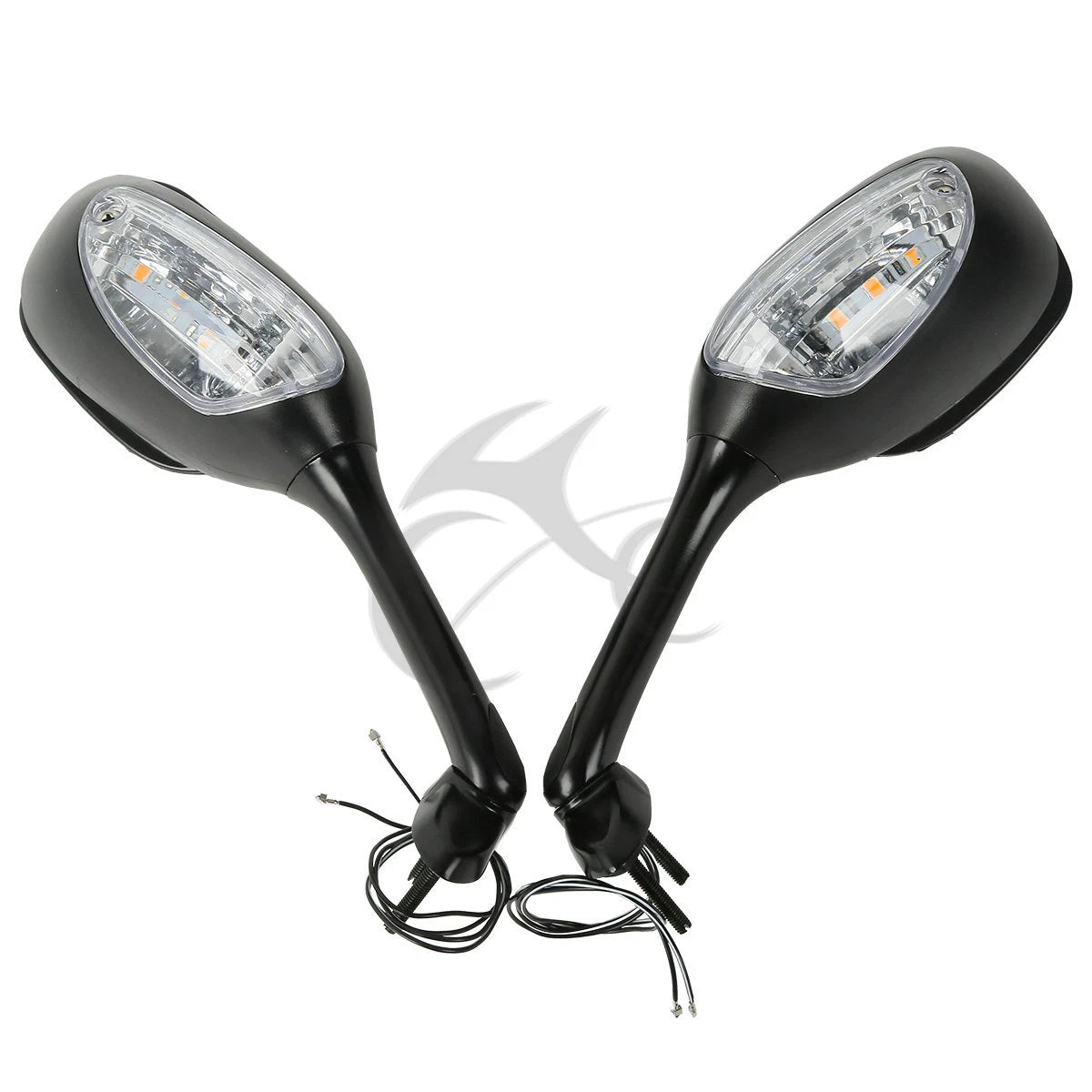 LED Integrated Turn Signal Side View Mirrors for Suzuki GSXR600 750 (2006–2025)