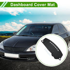 Dashboard Cover for Mitsubishi Lancer (2008–2017) Dash Mat Carpet Black Red