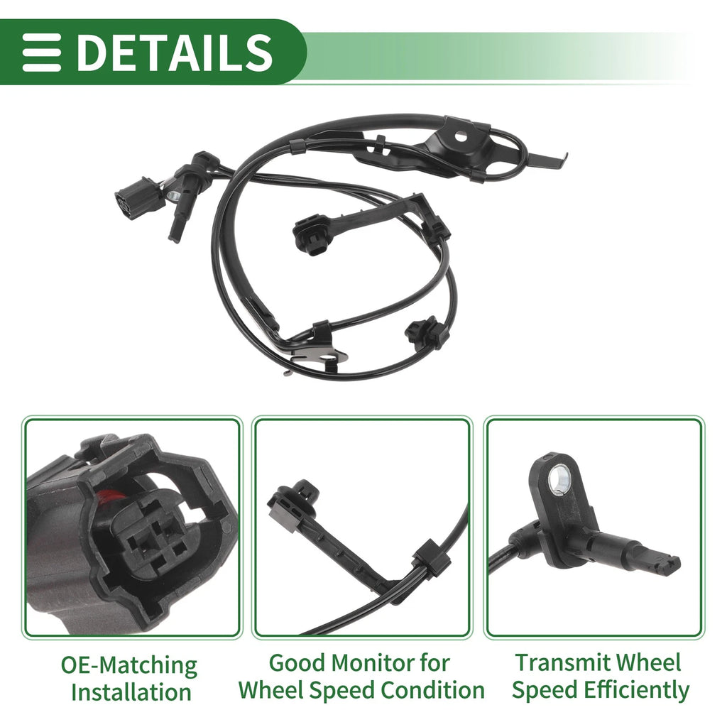ABS Wheel Speed Sensor No. 8954206081 for Toyota Camry (2018–2022)