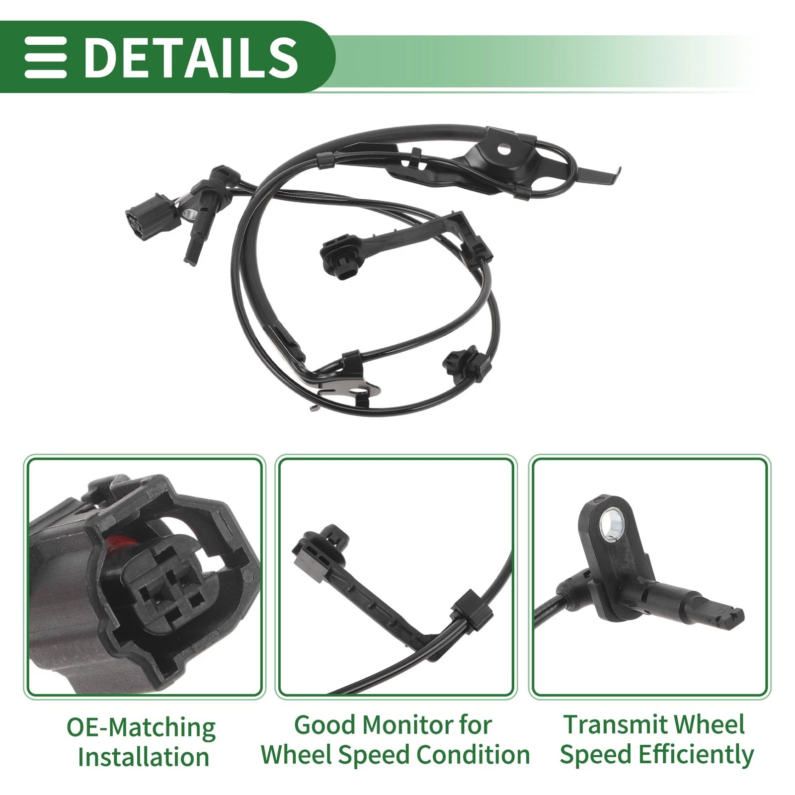 ABS Wheel Speed Sensor No. 8954206081 for Toyota Camry (2018–2022)