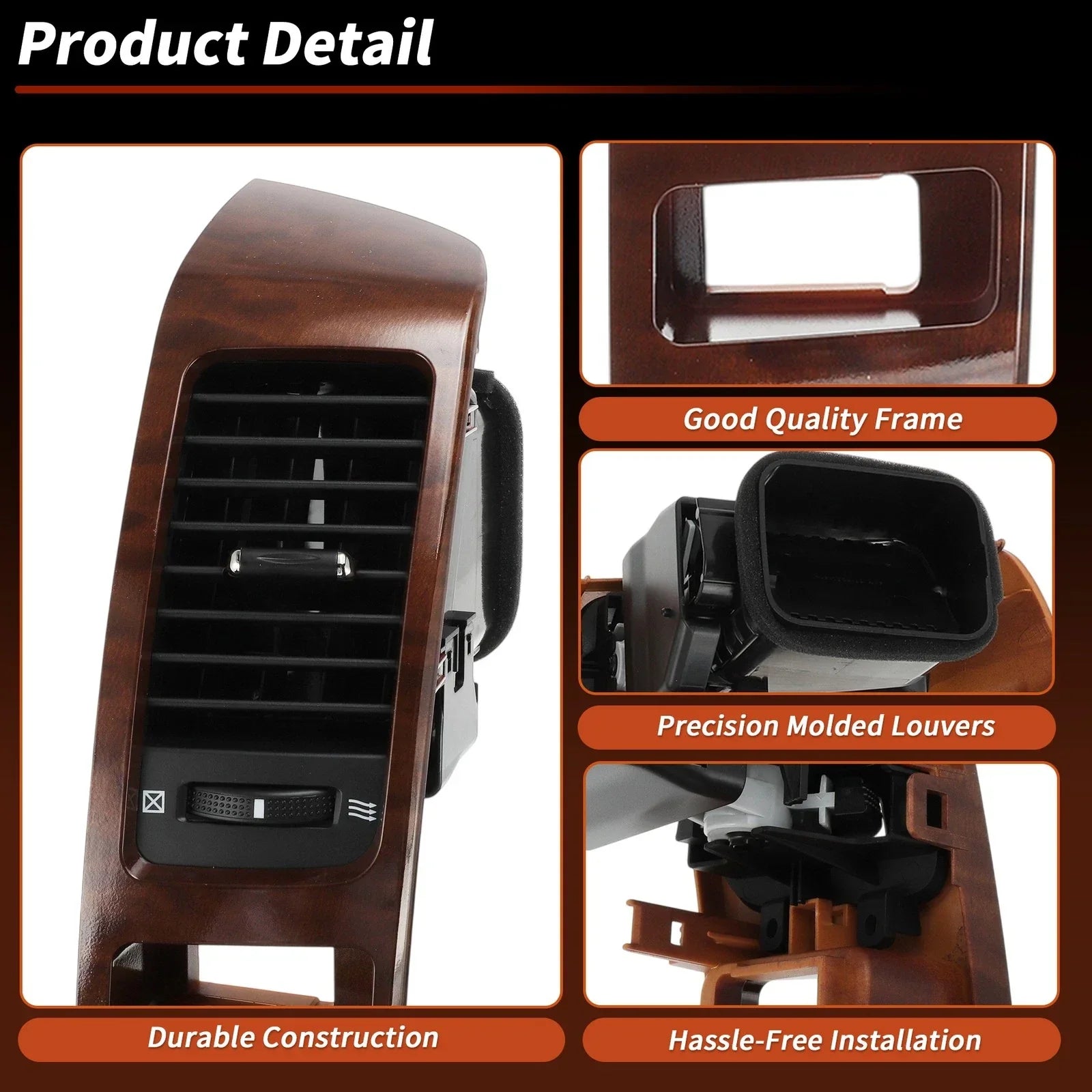 A/C Dash Air Vent Trim Panel for Lexus GX470 (2003-2009)