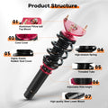 Coilovers for Mazda 3 (2004–2009) Adjustable Height Struts Shock Suspension