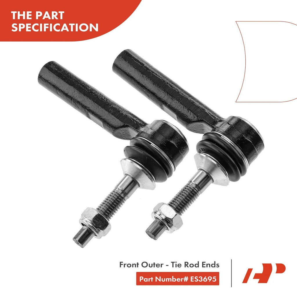 6X Front Upper Control Arm Tie Rod End for Ford Expedition (2003-2006)