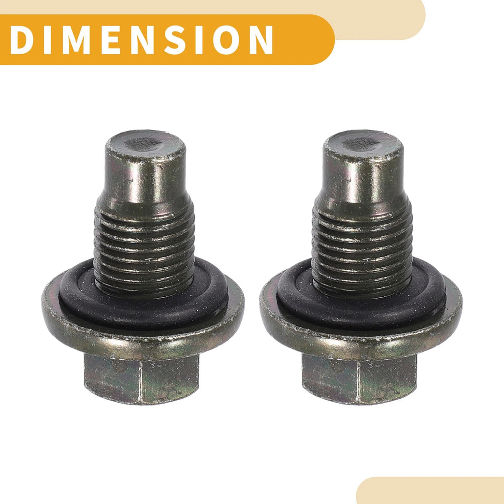 2X Oil Drain Plug Pan Thread Repair No. 1013938 for Lincoln 