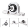 1pc Mounted Block Cast Housing Self-aligning Pillow Ball Bearing 8x20x6mm