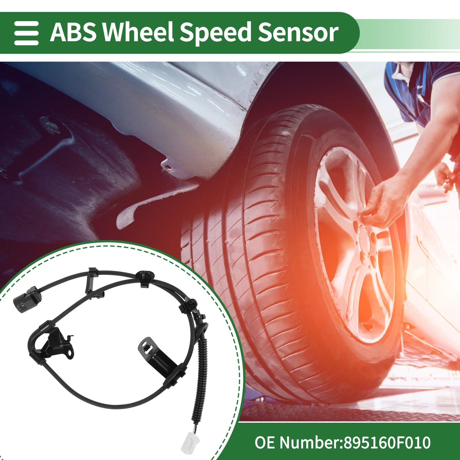 ABS Wheel Speed Sensor No. 895160F010 for Toyota Corolla (2014–2019)
