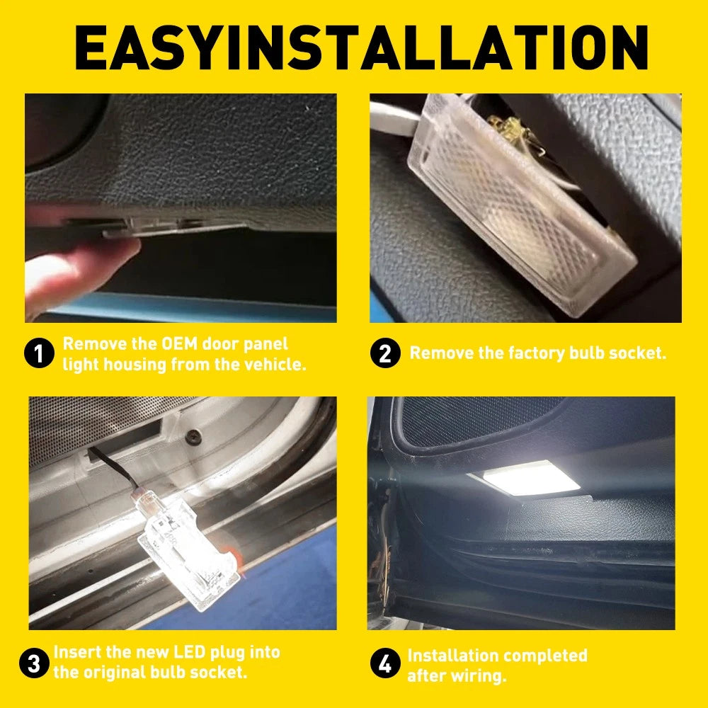 LED Door Courtesy Lights for Dodge Charger Challenger Chrysler (EXV)