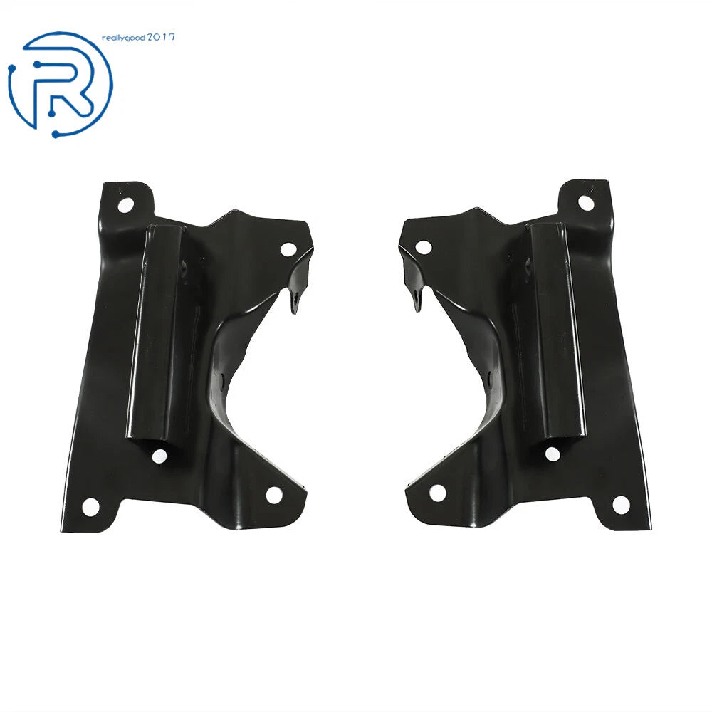 Set of 2 Front Bumper Brace Brackets for Chevrolet Silverado 1500 (2007-2013)