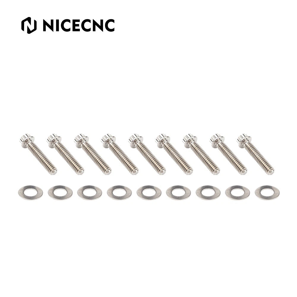 Cam Cover Screws Hardware Kit for Harley Softail (2018–2022), Touring (2017–2022)