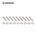 Cam Cover Screws Hardware Kit for Harley Softail (2018–2022), Touring (2017–2022)