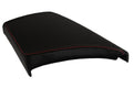 Console Lid Armrest Cover for Cadillac CTS (2015–2019) Carbon Fiber Red Stitch
