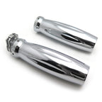 1" Billet Aluminum Hand Grips for Harley Street Bob/Honda Shadow 1100 Aero