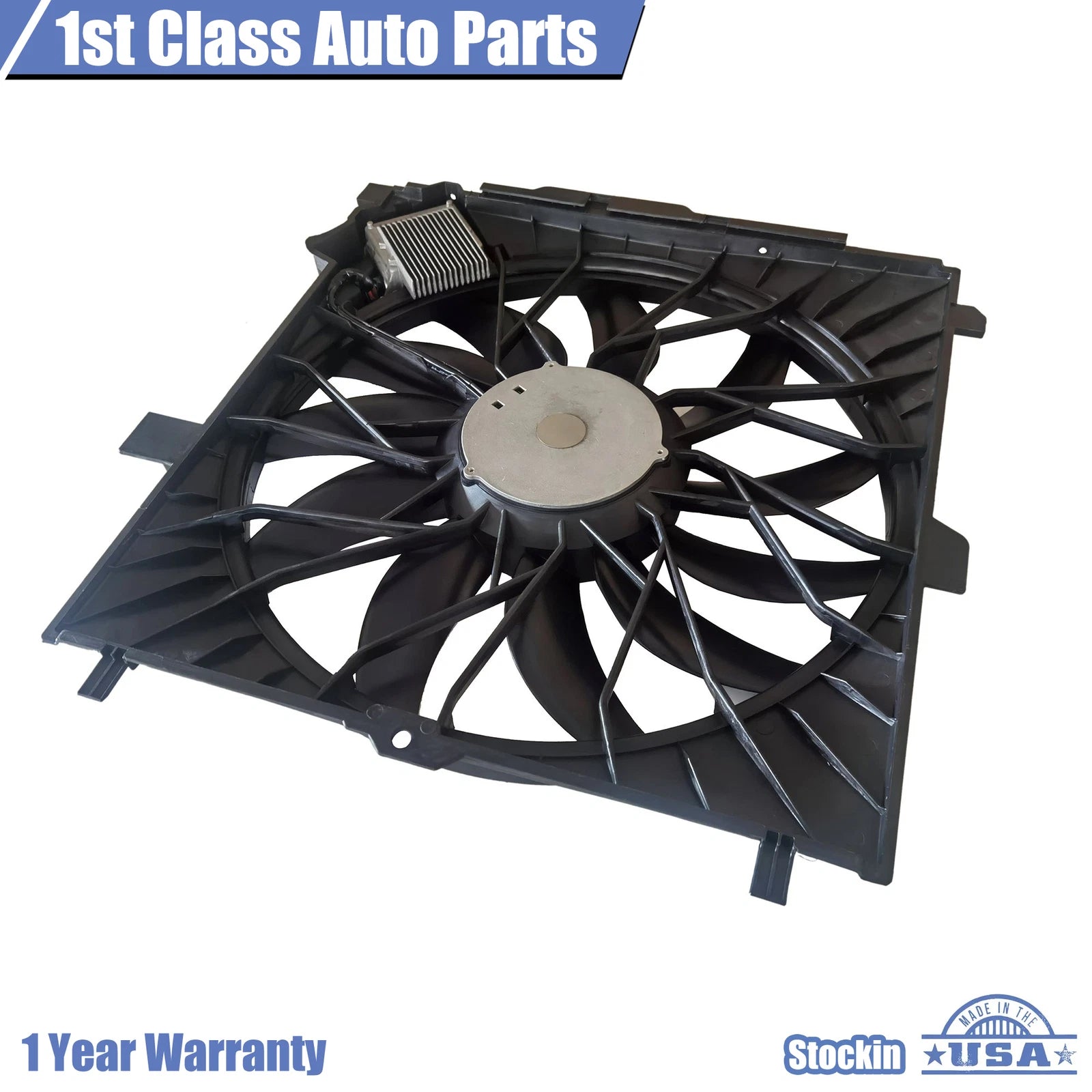 Brushless Radiator Cooling Fan for Mercedes-Benz G63 AMG G500 (2013–2023)