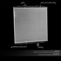 2-Row Core Radiator for Peterbilt 389 386 384, Kenworth T800 W900 T400 (2008–2013)
