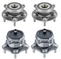 Moog Front & Rear Wheel Bearing and Hub Assemblies Kit for Mazda 3 (2004–2013)