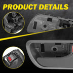 Right Side Inside Door Handle Gray for Toyota Camry (2002–2006)