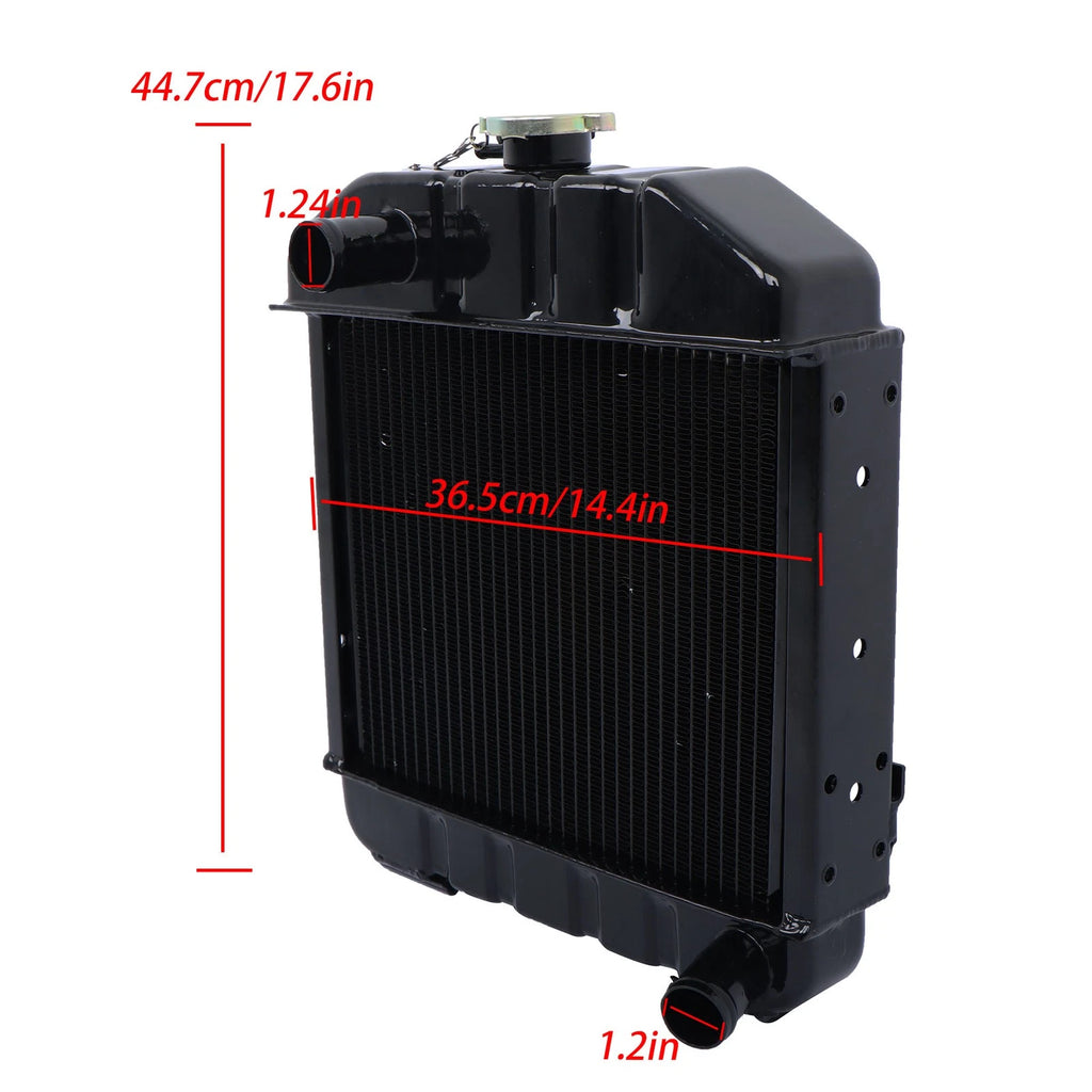 Aluminum Radiator for Kubota B6100 B7100 (1970–1990)