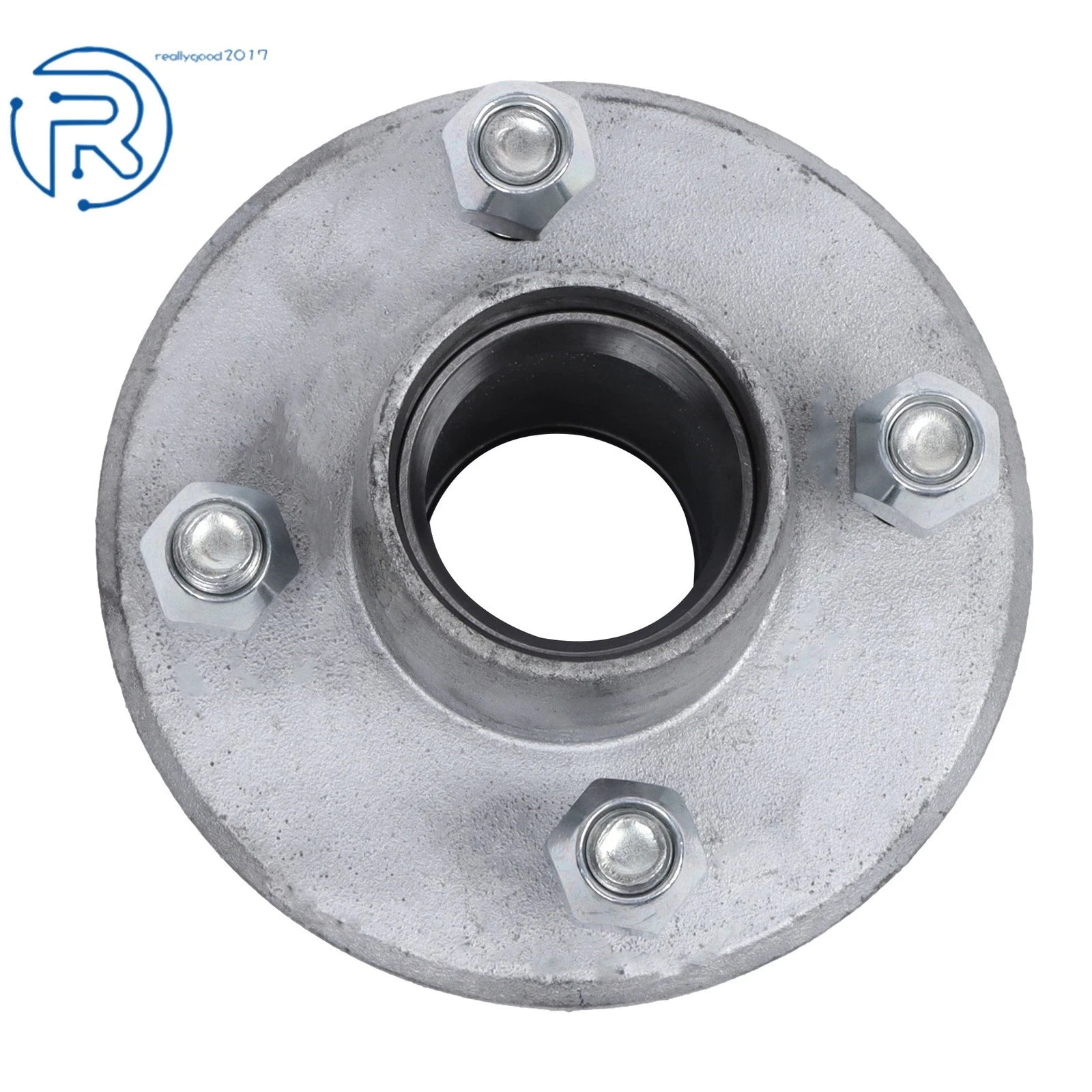 Set of 4 Bolt Trailer Hub Bearing Kit for 2000 lbs Axles (1" Spindle)