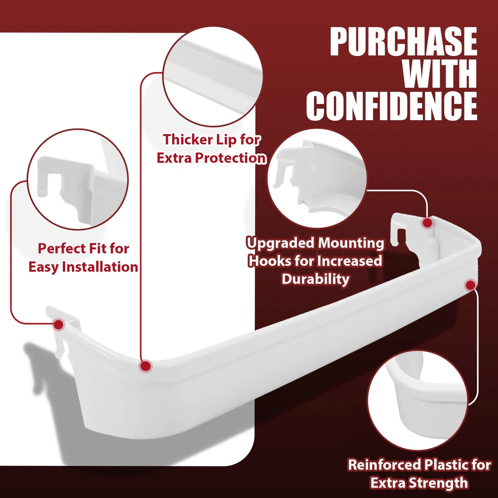 Door Bin Shelf for Frigidaire Kenmore Refrigerator (240338001)