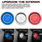 Engine Start Push Button Switch Cover Decal for Honda Civic 11th Gen (2022-2024)