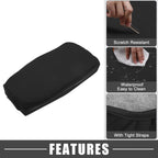 Center Console Armrest Cover Pad for Toyota RAV4 (2019–2023) Black