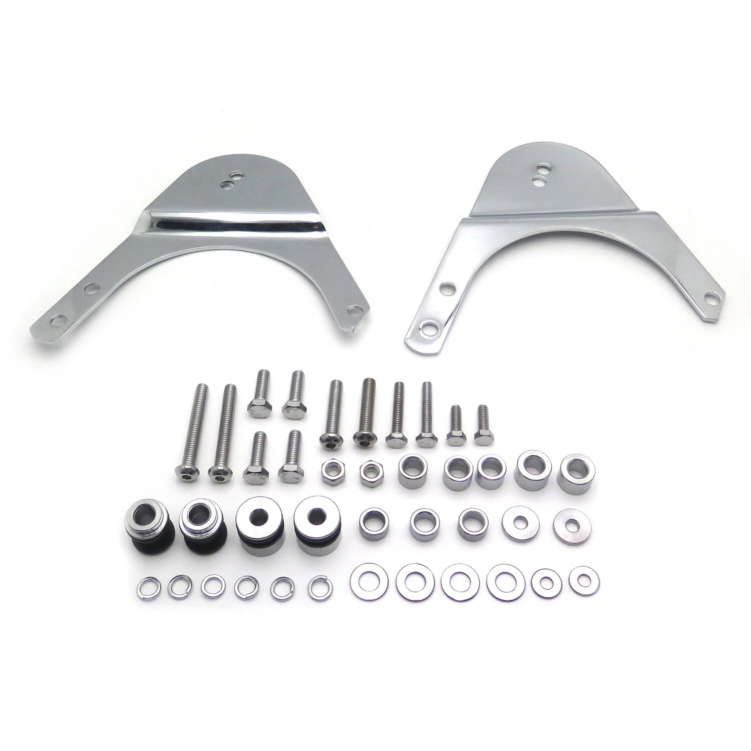 Detachable Luggage Rack Docking Hardware Kit for Harley Touring (1997–2008)