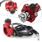 Rotating Bar Clamp Start Stop Switch Button for Universal 7/8" Handlebar Red