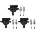 Ignition Coil Set and Spark Plug for Mercedes-Benz C230 SLK230