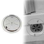 5 x Stainless Steel Marine Air Vent Butterfly Boat Round Louvered Vent for Boat