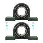 2 Pack Pillow Block Mounted Ball Bearing for UCP210-32 (Self Aligning)
