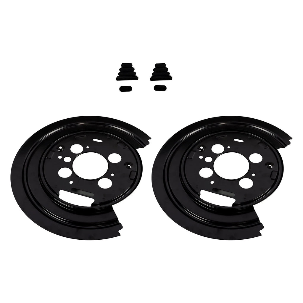 Set of 2 Rear Brake Backing Plates for Dodge Ram 1500, Durango, Aspen (2002–2008)