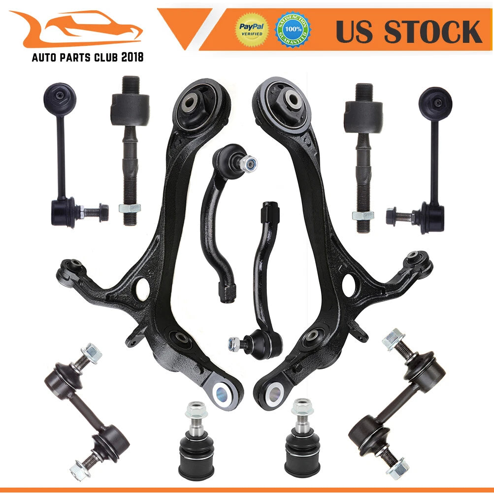 12Pcs Front Lower Control Arm w/ Ball Joints for Acura TL (2004–2006)