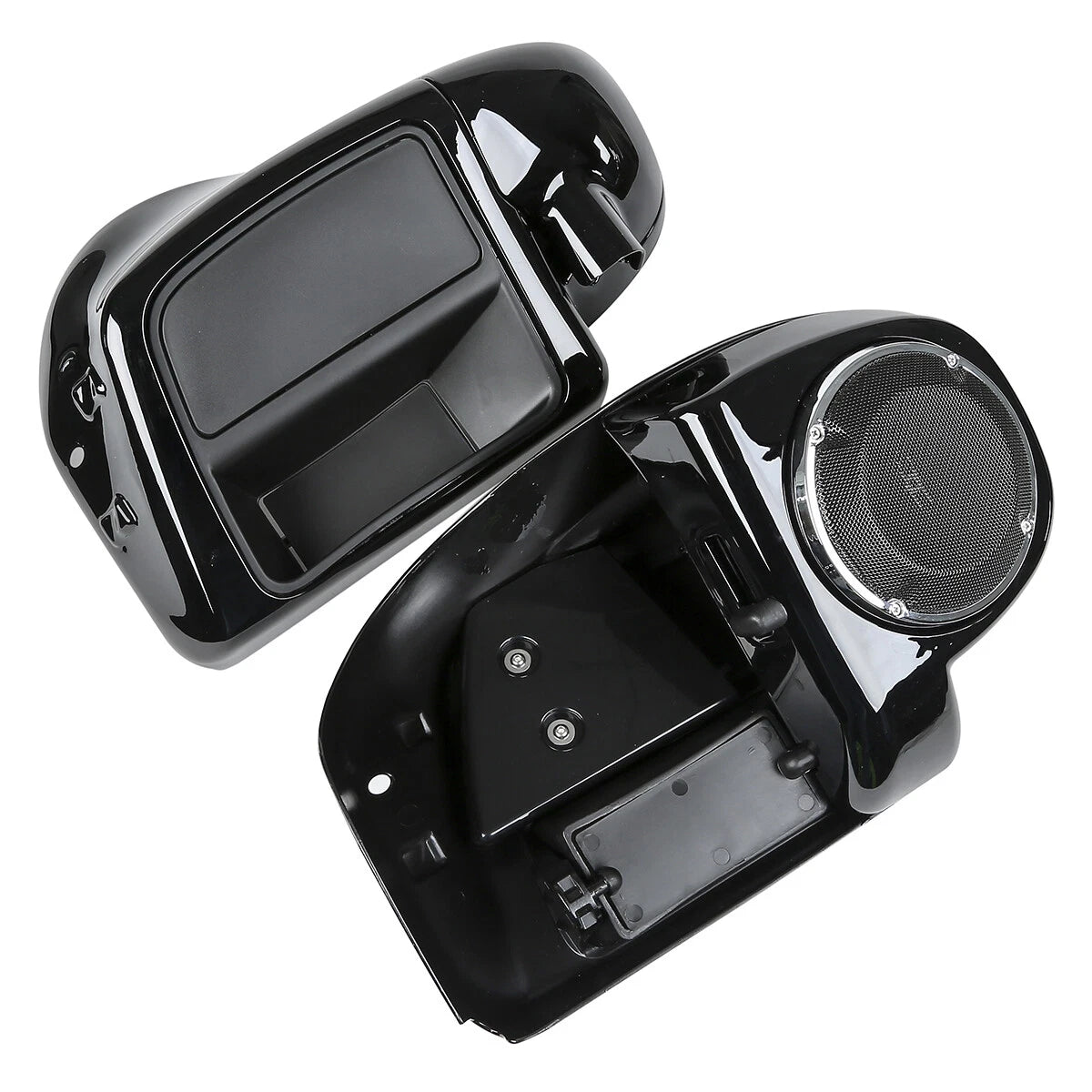 Engine Guard Crash Bar & Lower Vented Fairing w/ Speaker for Harley Touring (2014–2024)